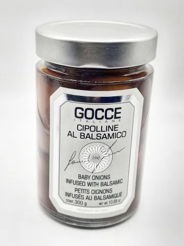 Oignons dans du vinaigre balsamique Cippoline aigre-doux)180g