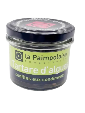 Tartare d'algues confites aux condiments 80g