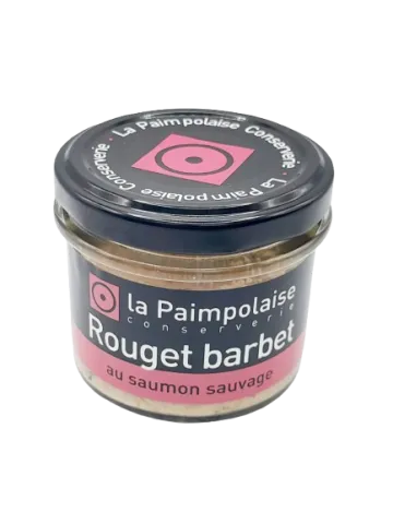 Tartinable de rouget barbet au saumon sauvage 80g