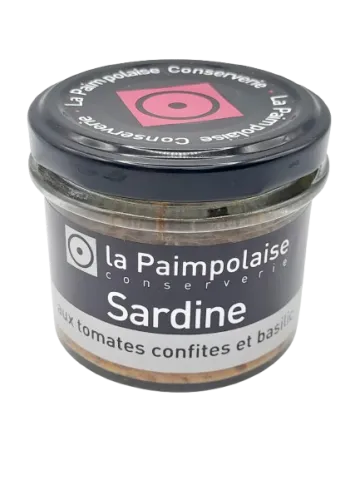 Tartinable de sardine aux tomates confites et basilic 80g