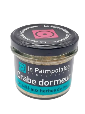 Tartinable de crabe dormeur persillé aux herbes de mer 80g