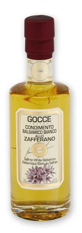 Balsamique Blanc infusé au Safran (250 ml - 8.45 fl. oz)