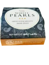 White pearls/ Oeufs d'escargot -Snail Eggs /40g