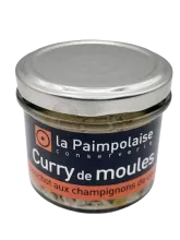 Tartinable de curry de moules de bouchot aux champignons de couche 80g
