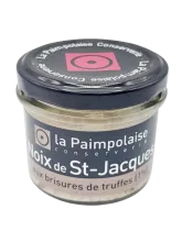 Tartinable de noix de St-Jacques aux brisures de truffes 1% 80g