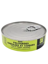 Tapas Duo palourdes ondulées et coques, Yuzu et piment jalapeno 100g