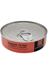 Tapas Poulpe Ty'Pic, gingembre et curcuma 100g