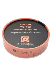 Tapas Poulpe Ty'Pic, gingembre et curcuma 100g