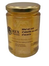 Miel en nid d'abeille au miel d'acacia 500g