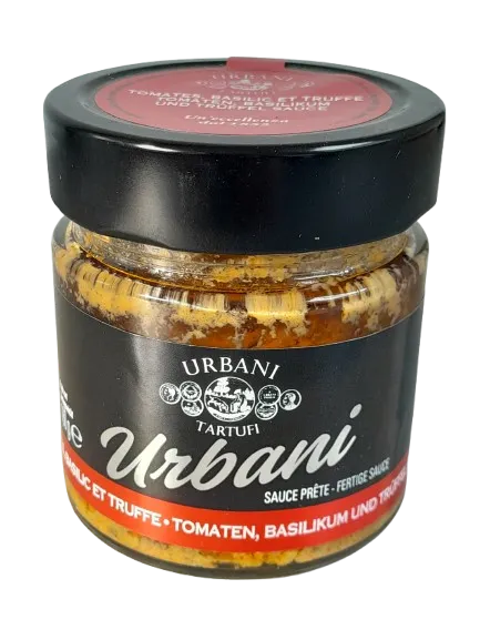 Sauce tomates,basilic et truffe 180gr