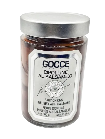 Oignons dans du vinaigre balsamique Cippoline aigre-doux)180g