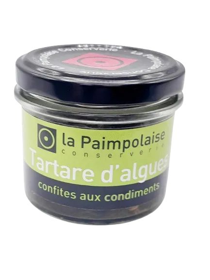 Tartare d'algues confites aux condiments 80g