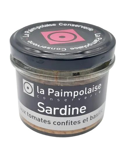Tartinable de sardine aux tomates confites et basilic 80g