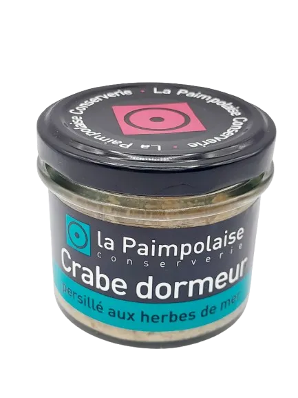 Tartinable de crabe dormeur persillé aux herbes de mer 80g