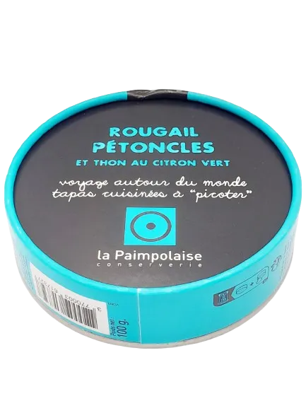 Tapas Rougail pétoncles et thon au citron vert 100g