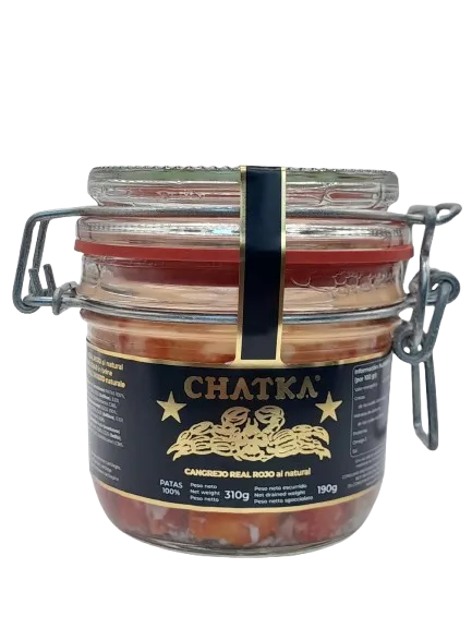 CRABE ROYAL ROUGE- 100% pattes 190g