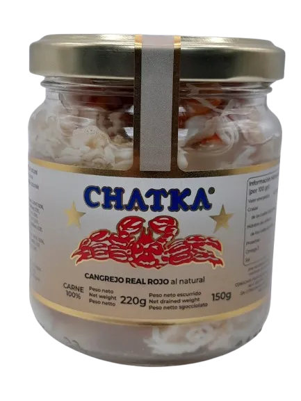 100% Viande de CRABE ROYAL 150g