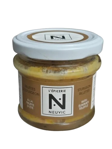 Rillettes d'esturgeon à la truffe 90g