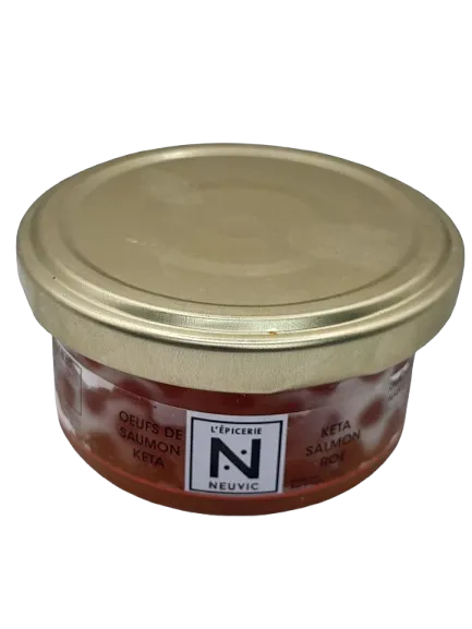 Oeufs de saumon sauvage KETA 50g